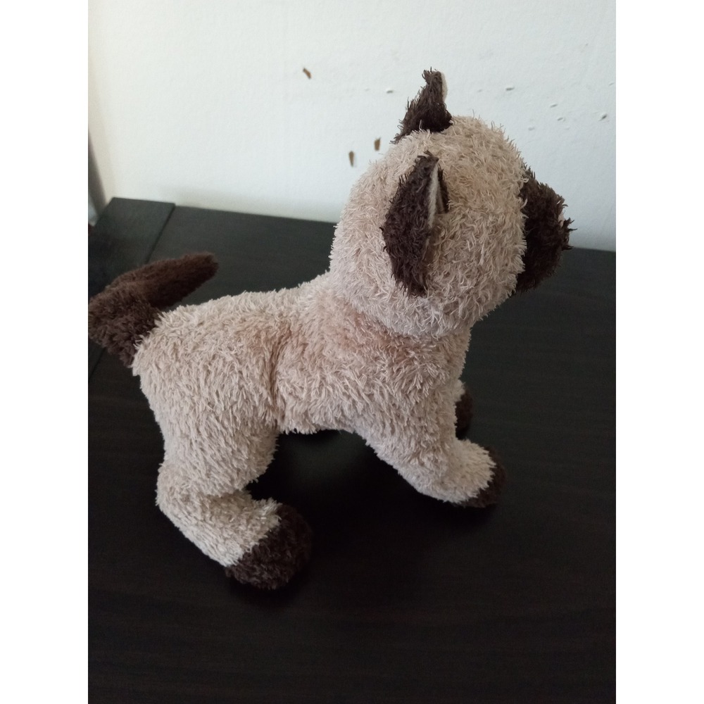 Douglas Cuddle Toy Siamese Cat Plush Stuffed Animal Blue Eyes Brown Cream 8 Inch - Picture 2 of 11